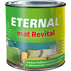 Eternal mat Revital kolor do odnawiania starych powłok, RAL 1019 Szarobeżowy, 350 g