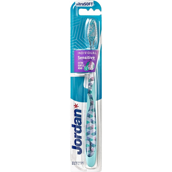 Jordan szczoteczka do zębów Sensitive Ultrasoft, miękka 1 sztuka