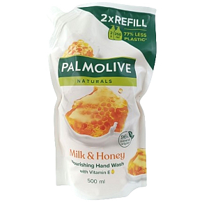Palmolive Naturals Milk & Honey płynne mydło uzupełnienie 500 ml