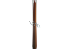Lima Świeca gładka metaliczna miedziana brązowa stożkowa 22 x 250 mm 1 sztuka