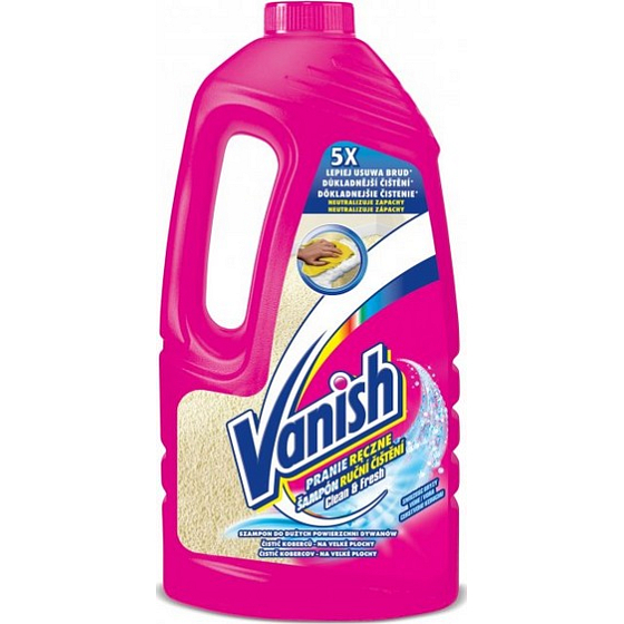 Vanish 3v1 šampon na koberce ruční čištění 1,5 l