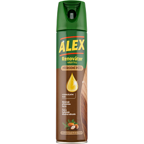 Alex Aerosol Renowator mebli przeciw kurzowi olej arganowy i cedr, 400 ml Alex Aerosol Renowator mebli przeciw kurzowi olej arganowy i cedr, 400 ml