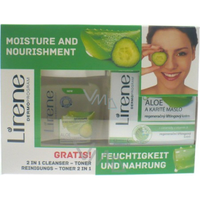 Lirene Aloe Karité máslo krém 50 ml + tonik 125 ml, kosmetická sada Lirene Aloe Karité máslo krém 50 ml + tonik 125 ml, kosmetická sada