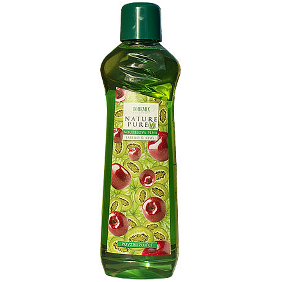Bohemia Gifts Jablko a Kiwi zklidňující koupelová pěna 1 litr