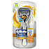 Gillette Fusion ProGlide Flexball Power Silver holicí strojek + náhradní hlavice 1 kus + baterie 1 kus, pro muže
