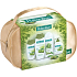 Palmolive Naturals Olive Milk pěna do koupele 500 ml + sprchový gel 250 ml + Long & Shine šampon 350 ml + tekuté mýdlo 300 ml + kosmetická taštička, kosmetická sada