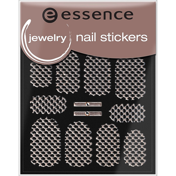 Essence Nail Art nálepky na nehty 16 Jewelry 1 aršík