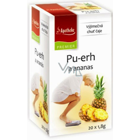 Apotheke Natur Pu-erh a ananas čaj napomáhá v boji s nadváhou 20 x 1,8 g Apotheke Natur Pu-erh a ananas čaj napomáhá v boji s nadváhou 20 x 1,8 g