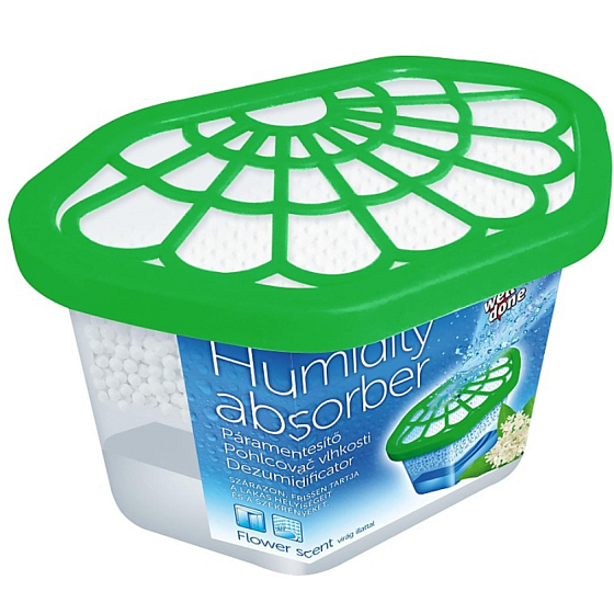 Well Done Humidity Absorber Flower Scent pohlcovač vlhkosti 500 ml