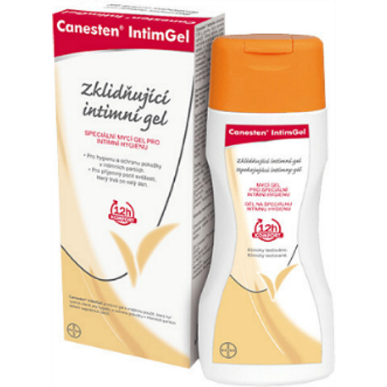 Canesten Intim gel zklidňující intimní gel při vaginálních potížích 200 ml