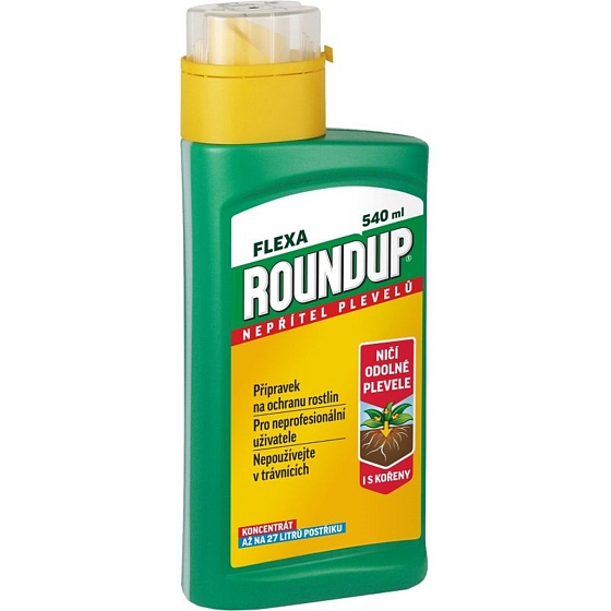 Roundup Flexa přípravek na ochranu rostlin hubí plevel včetně kořenů 540 ml 1076458, 4/2025
