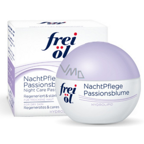 Frei Ol Hydrolipid Night Care Passionflower noční krém s mučenkou pro suchou pleť 50 ml