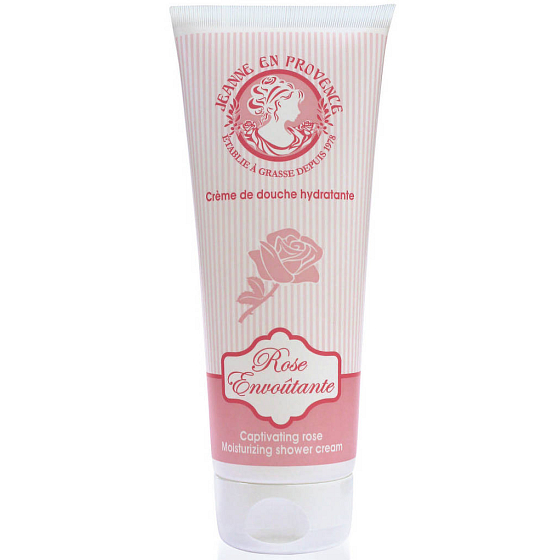 Jeanne en Provence Rose Envoutante - Podmanivá růže hydratační sprchový krém 200 ml