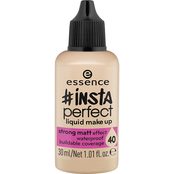 Essence Insta Perfect make-up 40 Pretty Beige 30 ml