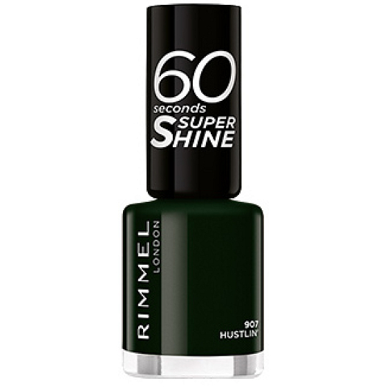 Rimmel London 60 Seconds Super Shine Nail Polish lak na nehty 907 Hustlin 8 ml