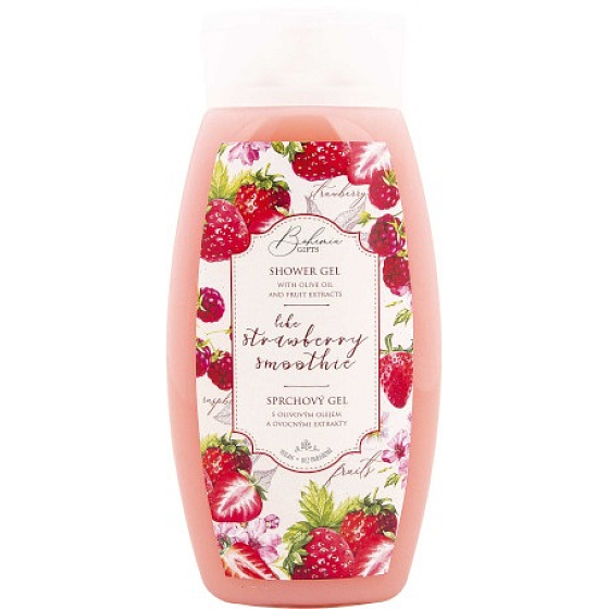 Bohemia Gifts Like Strawberry Smoothie kremowy żel pod prysznic 250 ml