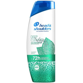Head&Shoulders Deep Cleanse Itch Relief z miętą szampon na włosy przeciw łupieżowi 300 ml
