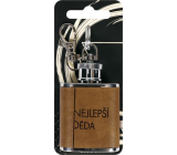 Albi Mužská záležitost mini placatka Najlepszy dziadek 30 ml