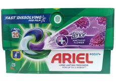 Ariel +Touch Of Lenor Kwiat Ametystu żelowe kapsułki do długotrwałej świeżości 20 sztuk