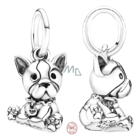Charm Srebrny 925 Pies - Francuski buldog, zawieszka na bransoletkę Charm Srebrny 925 Pies - Francuski buldog, zawieszka na bransoletkę