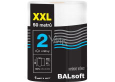 BALsoft XXL 2-warstwowe ręczniki papierowe 50 m, 1 rolka