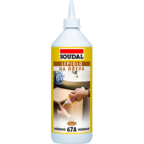 Soudal 67A klej do drewna dla stolarzy i cieśli, 750 g