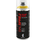 BALSPREJ vrchní uniwersalna farba akrylowa w sprayu, RAL 1018 żółty cynkowy, 400 ml