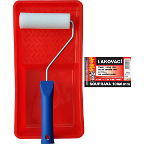 BARVY A LAKY HOSTIVAŘ Moltopren wałek do malowania z uchwytem i wanienką, 100 mm