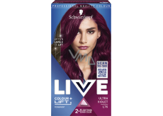 Schwarzkopf Live Colour + Lift barva na vlasy Ultra fialová L76, 60 ml