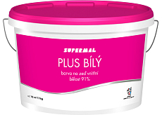 Supermal Plus biały do wnętrz, 7,5 kg