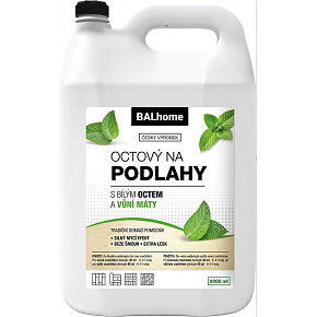 Balhome ocetowy środek czyszczący do podłóg o zapachu mięty 5 L