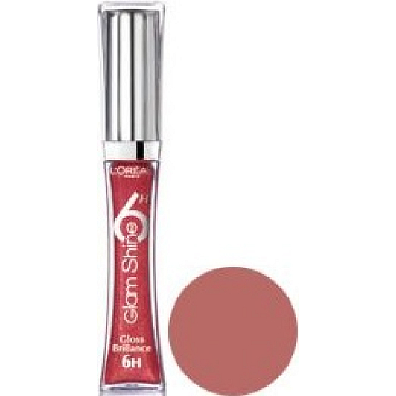 Loreal Paris Glam Shine 6H Volumizer lesk na rty 500 Blush Mania 6 ml