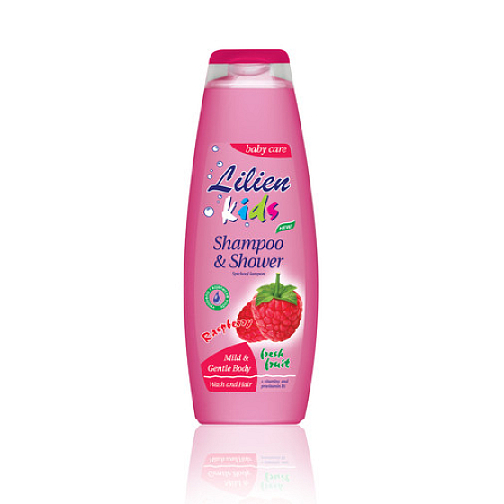 Lilien Kids Malina 2v1 šampon a sprchový gel pro děti 300 ml