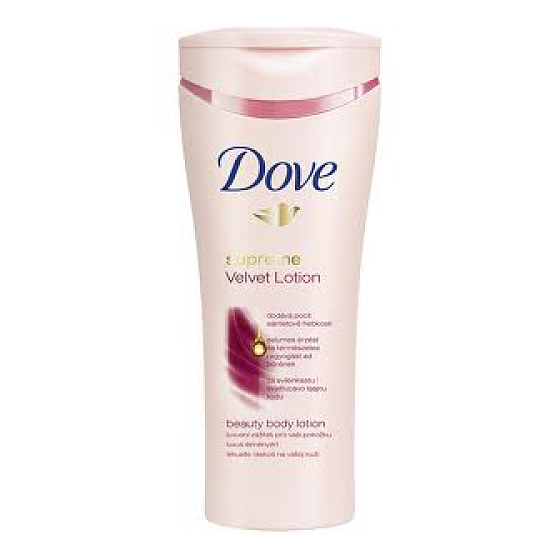 Dove Velvet zkrášlující tělové mléko s olejem Svůdný samet 250 ml