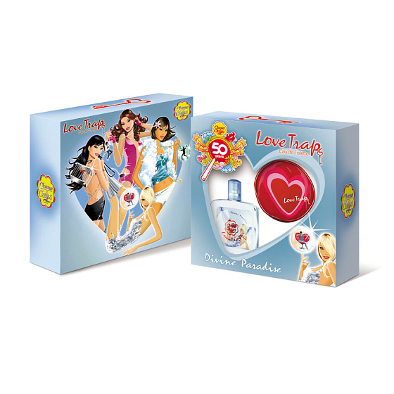 Chupa Chups Divine Paradise toaletní voda 75 ml + peněženka, dárková sada