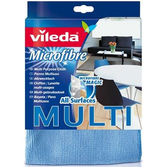 Vileda Microfibre Mikrohadřík multifunkční 32 x 32 cm 1 kus