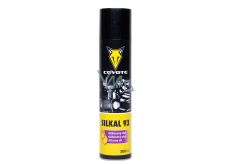 Coyote Silkal 93 silikonowy olej smar do łożysk, czepów, elektrycznych i rozruchowych urządzeń, rowerów.. spray 300 ml