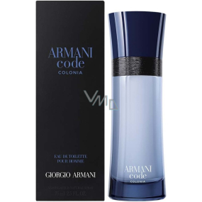Giorgio Armani Code Colonia toaletní voda pro muže 75 ml