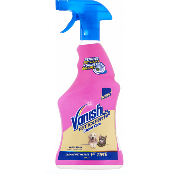 Vanish Pet Expert čistič koberců po domácích mazlíčcích rozprašovač 500 ml
