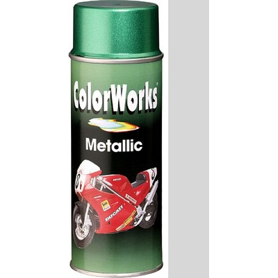 Color Works Metallic 918583 stříbrná metalíza nitrocelulózový lak 400 ml
