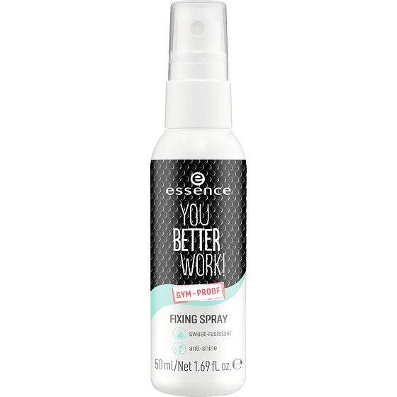 Essence You Better Work! fixační sprej na make-up 50 ml