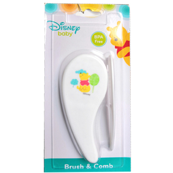 Disney Baby Medvídek Pú Kartáč a hřeběn na vlasy Set