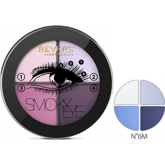 Revers Smoky Eye oční stíny 6M 8 g