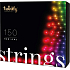 Twinkly Strings Multi Color chytré žárovky 150 kusů na stromeček ovládané prostřednictvím aplikace barevné 12 m
