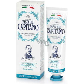 Pasta Del Capitano 1905 Smokers pasta do zębów dla palaczy 75 ml