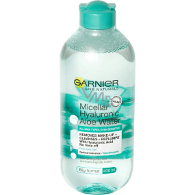 Garnier Skin Naturals Hyaluronic Aloe Micellar Water woda micelarna dla wszystkich typów skóry, w tym wrażliwej 400 ml