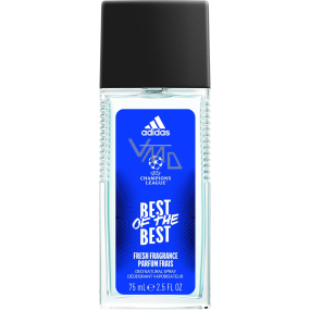 Adidas UEFA Champions League Best of The Best perfumowany dezodorant szkło dla mężczyzn 75 ml
