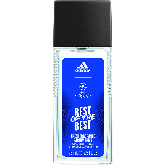 Adidas UEFA Champions League Best of The Best perfumowany dezodorant szkło dla mężczyzn 75 ml