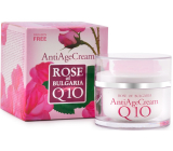 Rose of Bulgaria Anti-Age krem do twarzy przeciw zmarszczkom z koenzymem Q10 i wodą różaną 50 ml