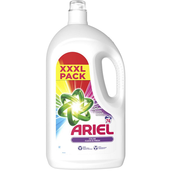 Ariel Color płynny żel do prania kolorów 74 dawkowania 3,7 l